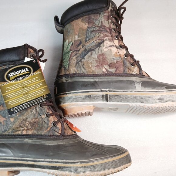 Game Winner Thermolite Camo Insulated Hunting Boots Mens 12 Steel Shank NWT - Picture 2 of 11